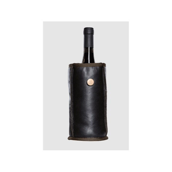 Kywie Wine Wijnkoeler met Schapenwol Brown Napa