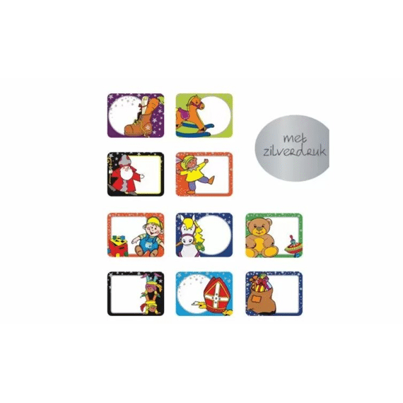Sintstickers 50st