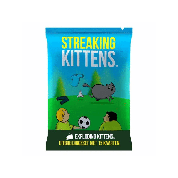 Exploding Kittens Uitbreiding Streaking Kittens