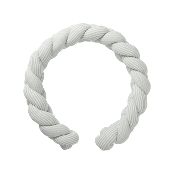 BB & Co Decoratieve Vlecht 200cm Rayé Vert de Gris