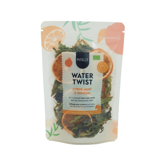Pineut Watertwist Navulling Zakje Citrus Munt Verveine Bio