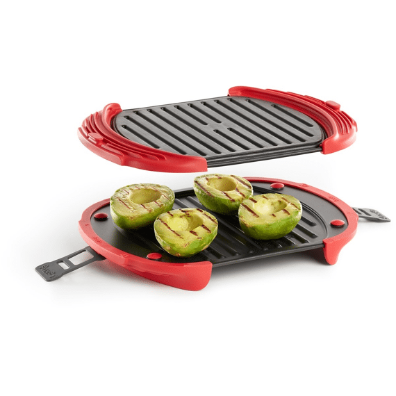 Lekué Magnetron Grill XL Rood