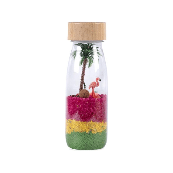 Petit Boum Sensorische Fles Flamingo