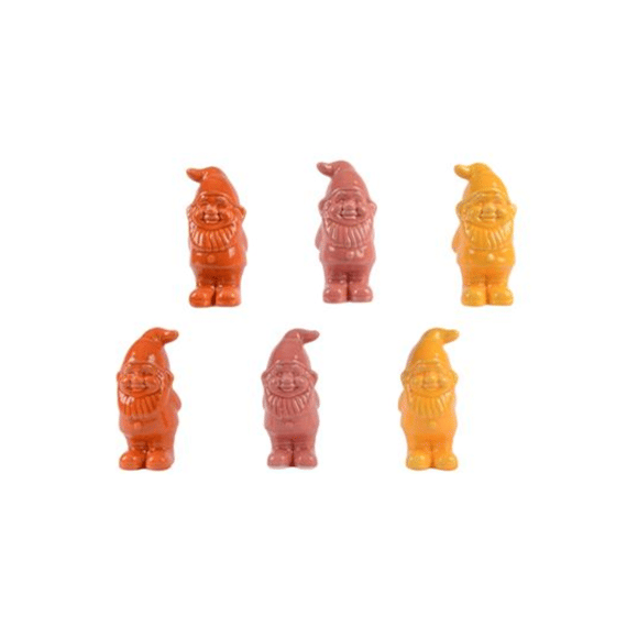 Decoratie Figuur Kabouter Gnoom Small 5x5x10cm Assortiment Prijs Per Stuk