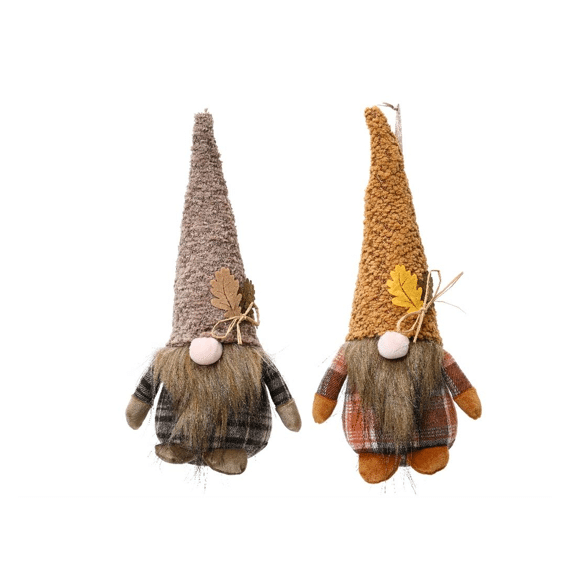 Kerst Decoratie Figuur Gnome 38cm Blad Assortiment Prijs Per Stuk