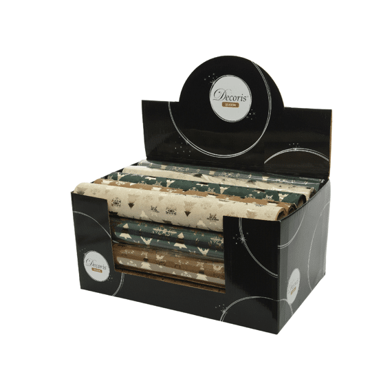 Kerst Decostof Polyester Assortiment Prijs Per Stuk