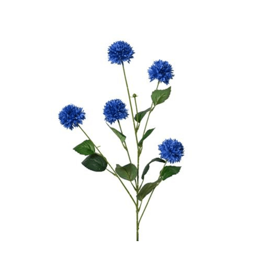 Kunstplant Tak Cornflower Blauw 82cm