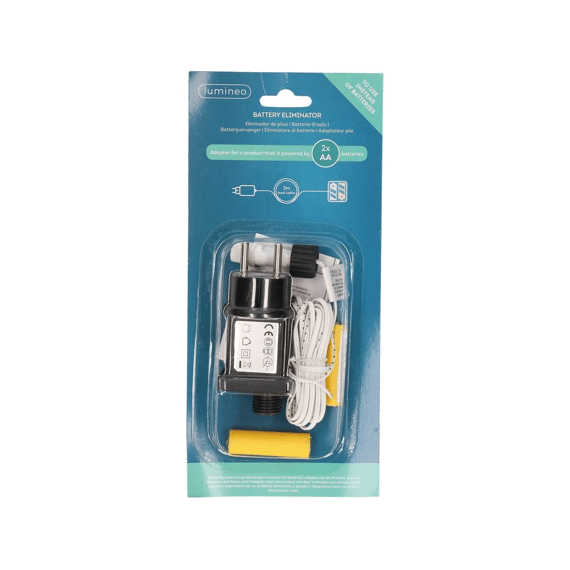 Lumineo Batterijvervanger  2xaa