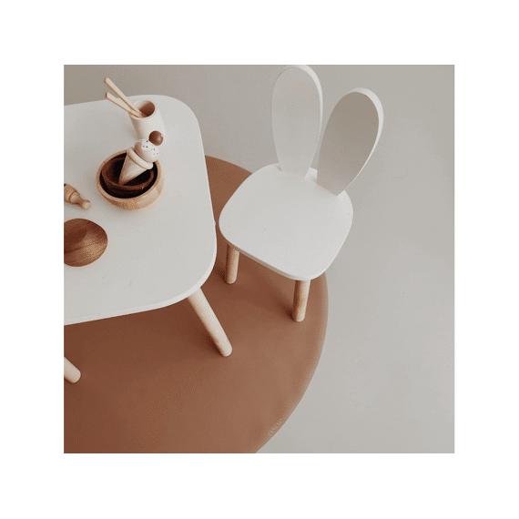 Eeveve Knoei en speelmat Rond 110cm Cappuccino
