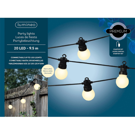 Partylight Led Steady 5m 20 Lampen