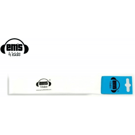 Ems 4 Bubs Gehoorbeschermers Baby White With Band White Uni