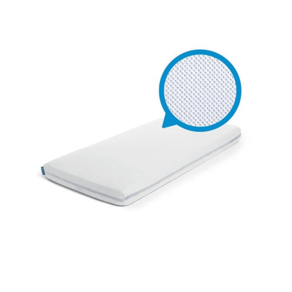 Aerosleep Hoeslaken Sebra Baby Bed Wit  70x112