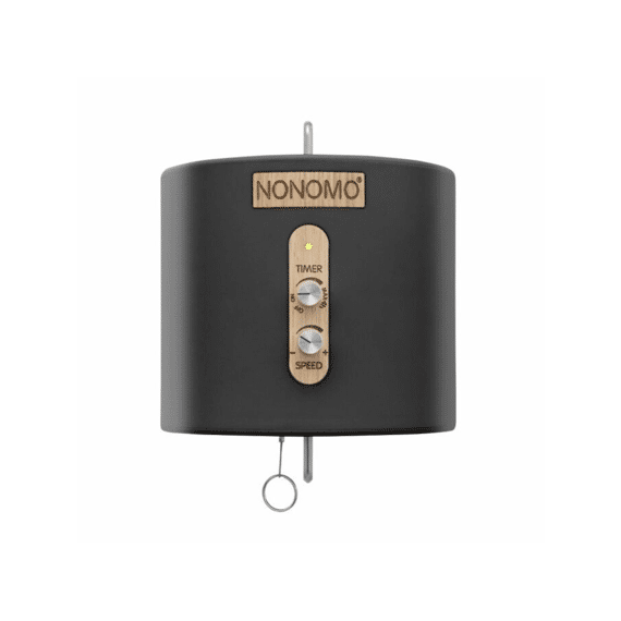 Nonomo Motor Antraciet + Hangmat Amandel + Tipi-standaard Wit