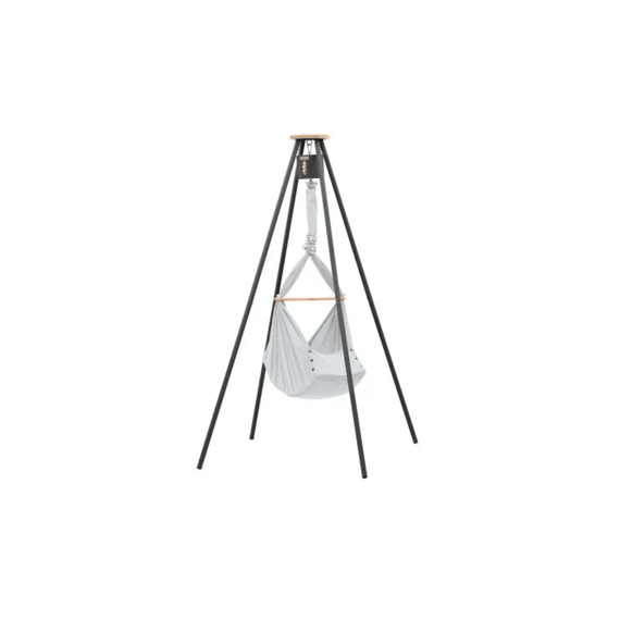Nonomo Motor Antraciet + Hangmat Steengrijs + Tipi-standaard Antraciet