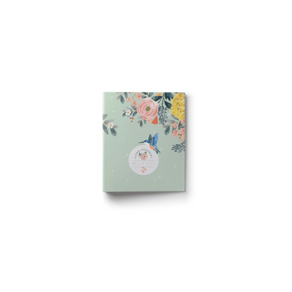 Floral Life Ringmap A4 2R Bird