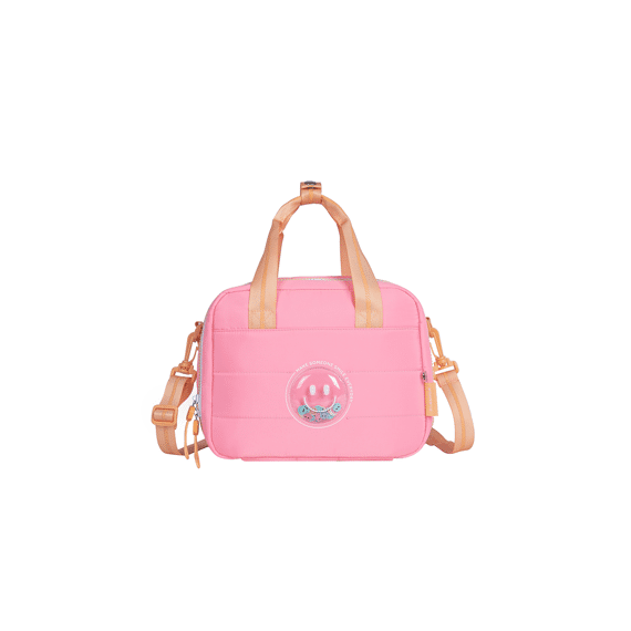 Smile it Lunchbag Light Pink