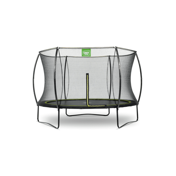 EXIT Trampoline silhouette 305cm zwart Incl. Veiligheidsnet