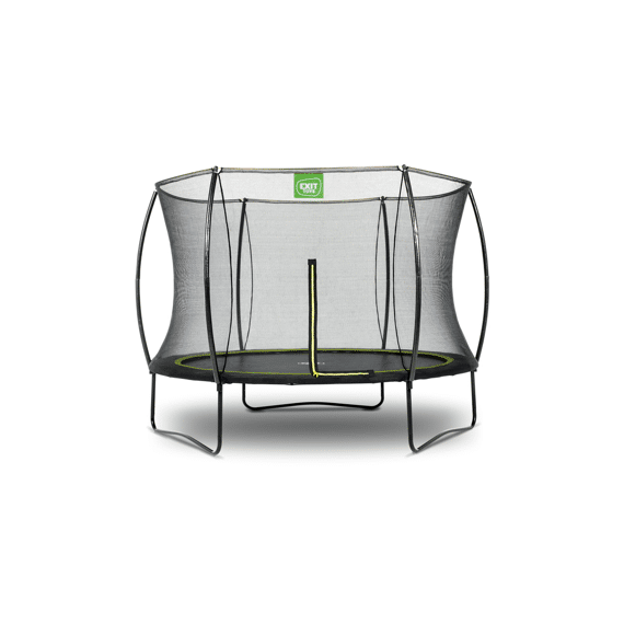 EXIT Trampoline Silhouette 244cm Zwart Incl. Veiligheidsnet