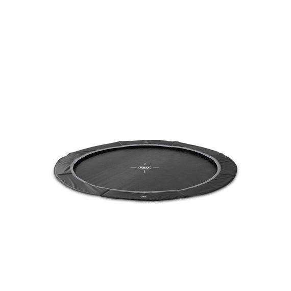 EXIT Interra Groundlevel Sports Trampoline D366cm Zwart