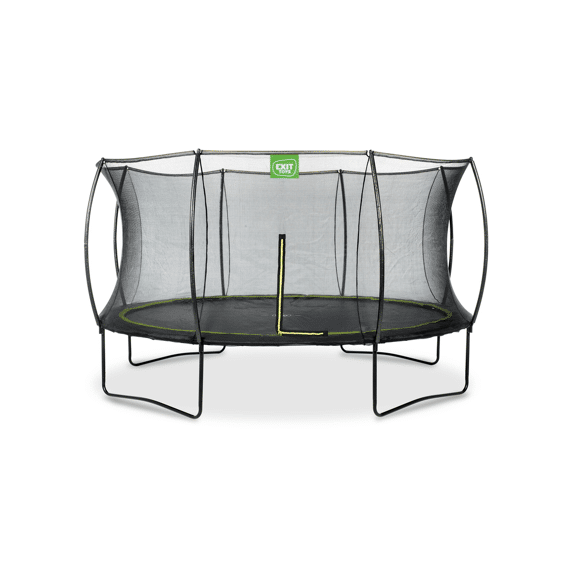 EXIT Trampoline Silhouette 4,27m zwart Incl. Veiligheidsnet