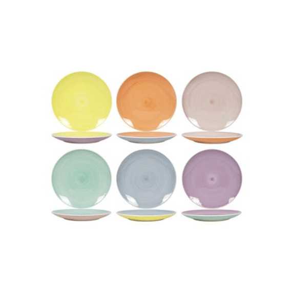 Dinerbord 26,5cm Pastel Assortiment Prijs Per Stuk
