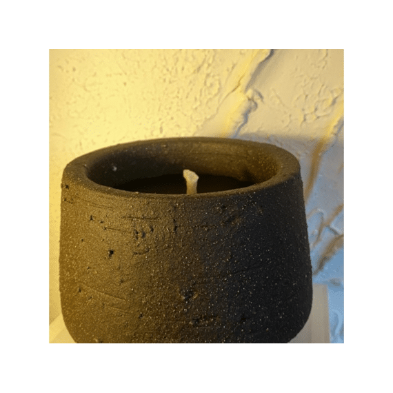 Bellume Outdoorcandle Barro Charcoal Medium Rosemary