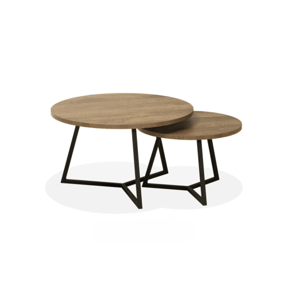 Salontafel Torino Blond Oak Large