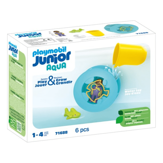 Playmobil Junior 71688 Waterwervelrad met babyhaai Junior Aqua