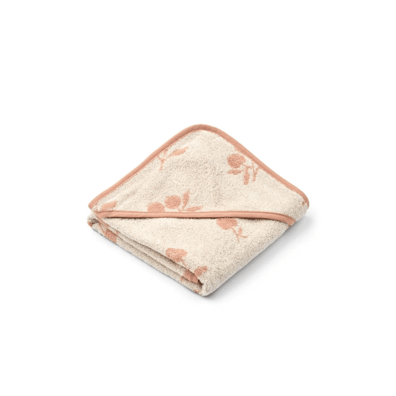 Liewood Badcape Alba Yarn Dyed Peach Sea Shell
