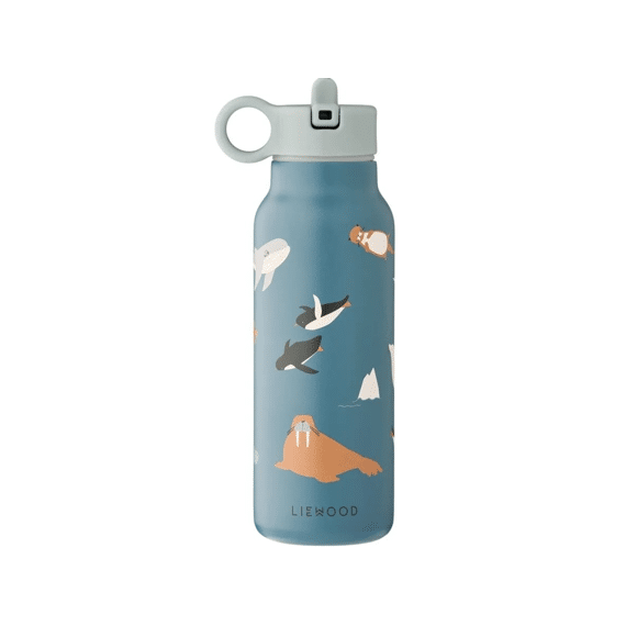 Liewood Drinkfles Falk 350ml Arctic Sea Ocean view