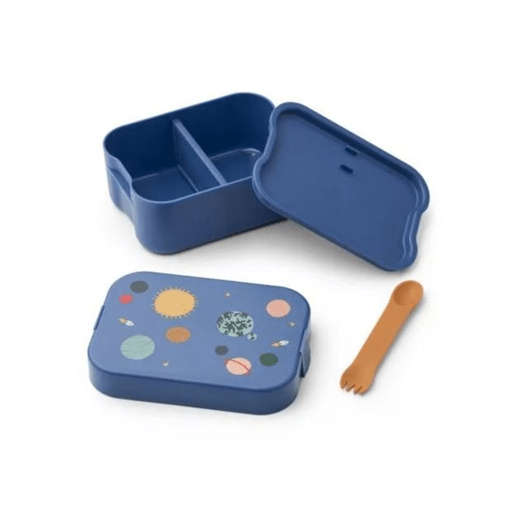 Liewood Lunchbox Kamil Universe Classic navy