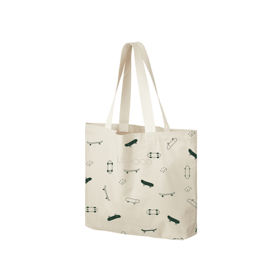 Liewood Tote Bag Big Skate Garden Green