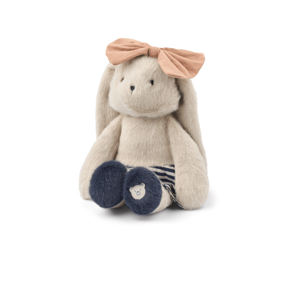 Liewood Toys Celebration Teddy Babette Rabbit Mist/ Navy Stripe Mix
