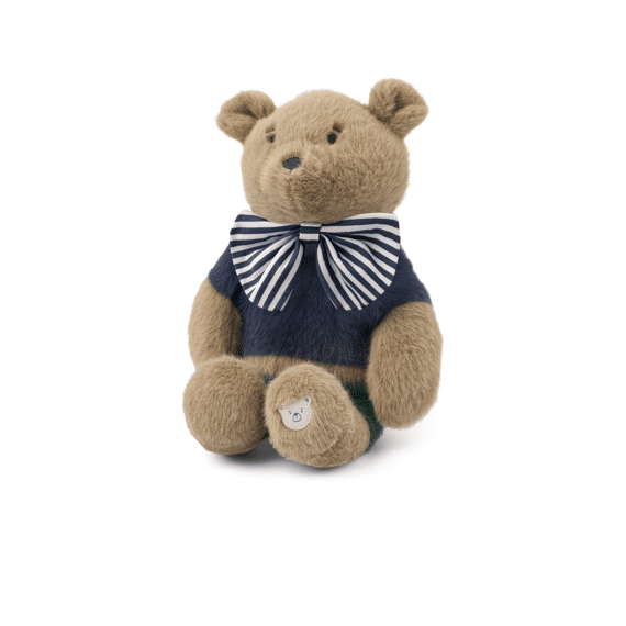 Liewood Toys Celebration Teddy Hubert Bear Dune/ Blue Stripe Mix