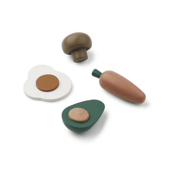 Liewood Toys Speelset Fernandes Hout Garden Green Multi Mix