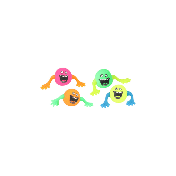 Anti Stressbal Monster met armen Assortiment
