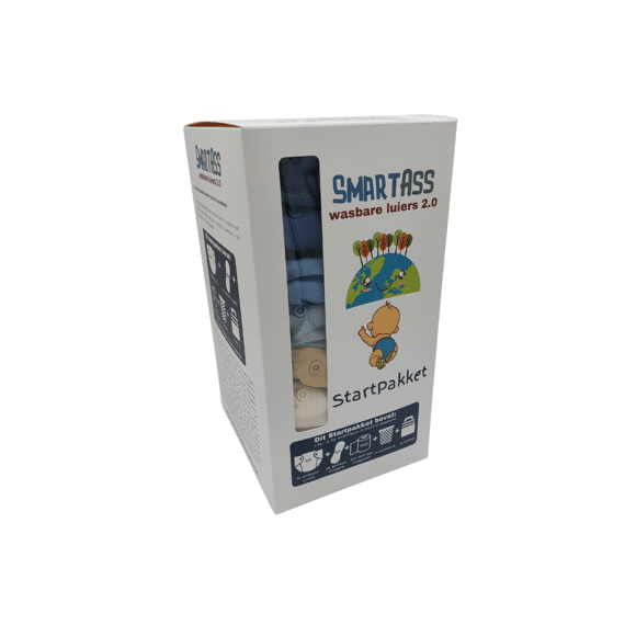Smartass Wasbare Luiers Startpakket Beach Baby