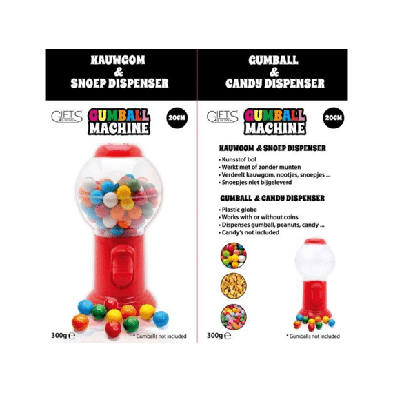 Kauwgombal Dispenser