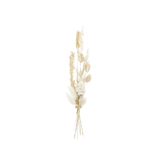 Marco Piket Droogbloemen 30cm Wit-Beige