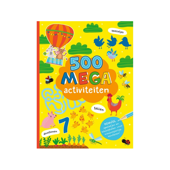 500 Mega activiteiten