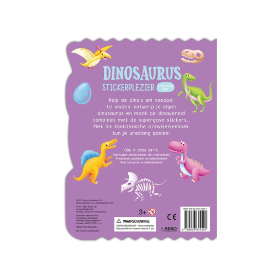 Stickerpret Dinosaurus