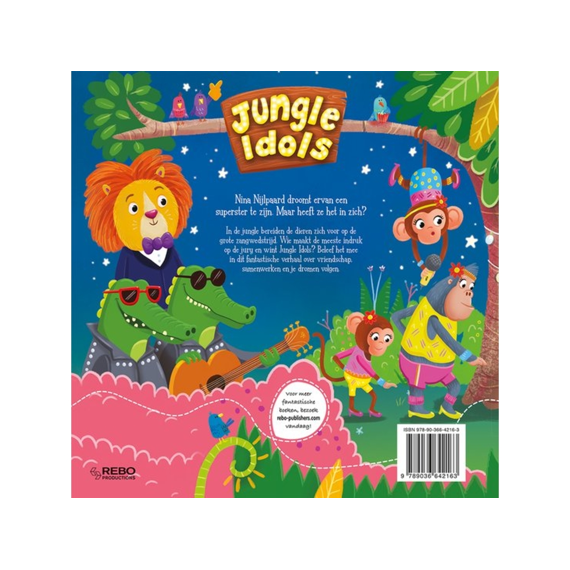 Prentenboek Jungle Idols