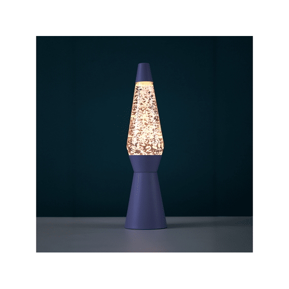 I-Total Glitterlamp Ruimteschip Pastel Paars