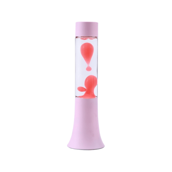 I-Total Lavalamp Gevlokt Pastel Roze