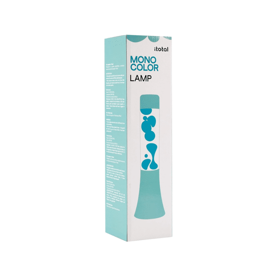 I-Total Lavalamp Gevlokt Pastel Groen