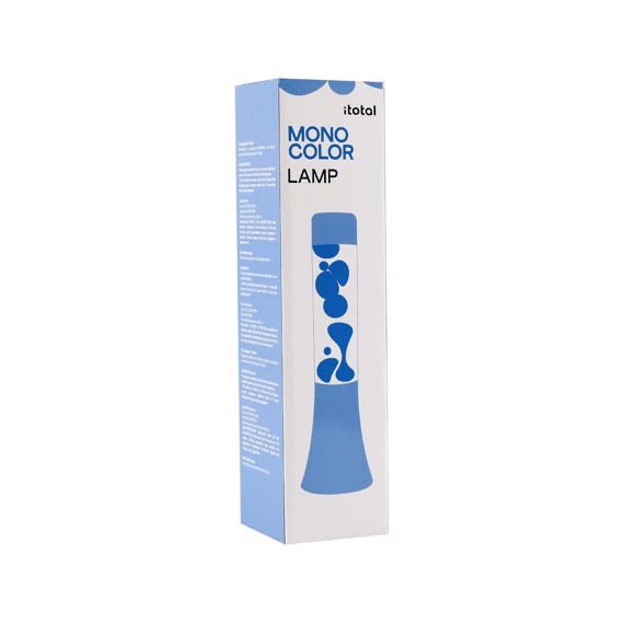 I-Total Lavalamp Gevlokt Pastel Paars