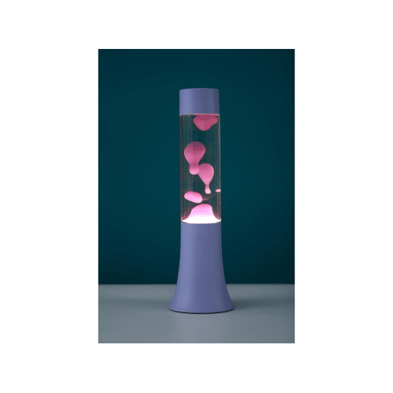 I-Total Lavalamp Gevlokt Pastel Paars