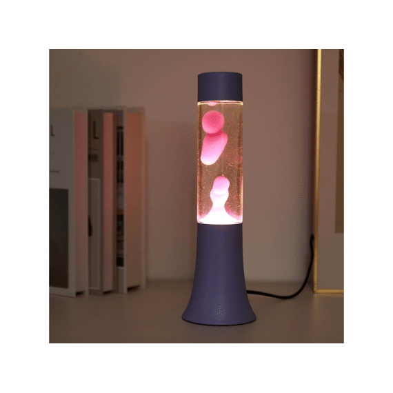 I-Total Lavalamp Gevlokt Pastel Paars