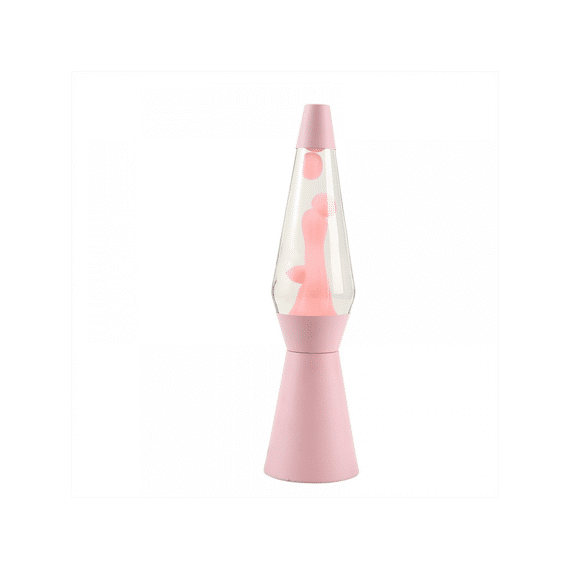 I-Total Lavalamp Ruimteschip Pastel Roze
