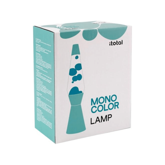 I-Total Lavalamp Ruimteschip Pastel Groen